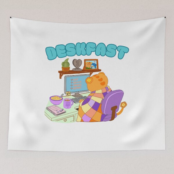 Item preview, Deskfast – Eat, Drink, Create, Repeat designed and sold by BritishDelights.