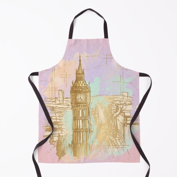 Item preview, Pink Golden Clock designed and sold by Tanya Zevallos.