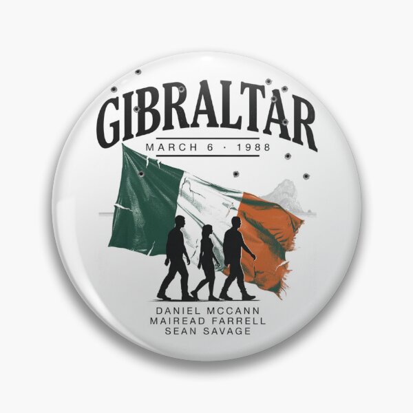 Artikelvorschau, Gibraltar, 8. März 1988 entworfen und verkauft von REAL IRISH GIFTS.