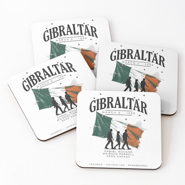 Artikelvorschau, Gibraltar, 8. März 1988 entworfen und verkauft von REAL IRISH GIFTS.