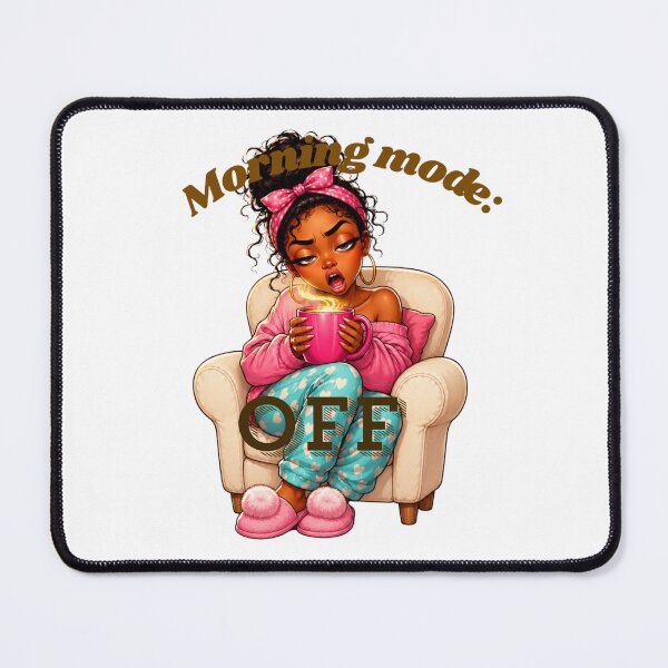 Item preview, Morning Mode Off Funny Coffee Girl T-Shirt designed and sold by Leogasup.
