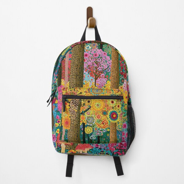 Artikelvorschau, Blühende Bäume in einem Wald mit Wildblumen entworfen und verkauft von Neika Shimm Designs.