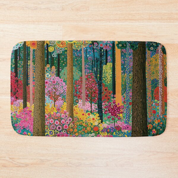 Item preview, Floral Trees in a Forest with Wildfowers designed and sold by Neika Shimm Designs.