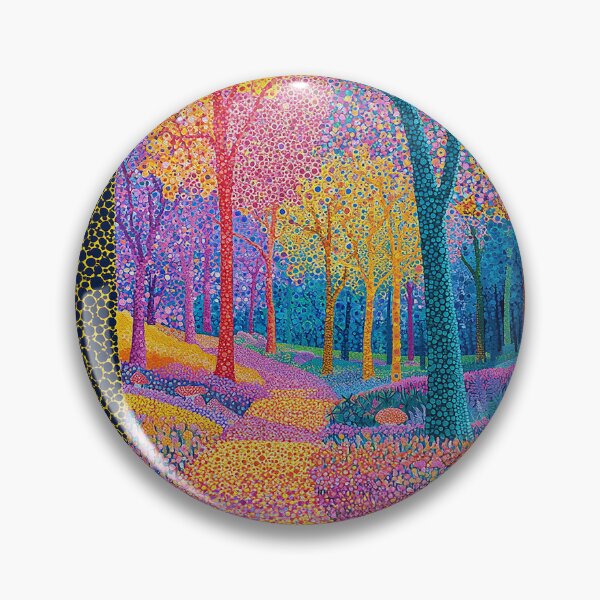 Item preview, Psychedelic Forest in Colorful Florals designed and sold by Neika Shimm Designs.