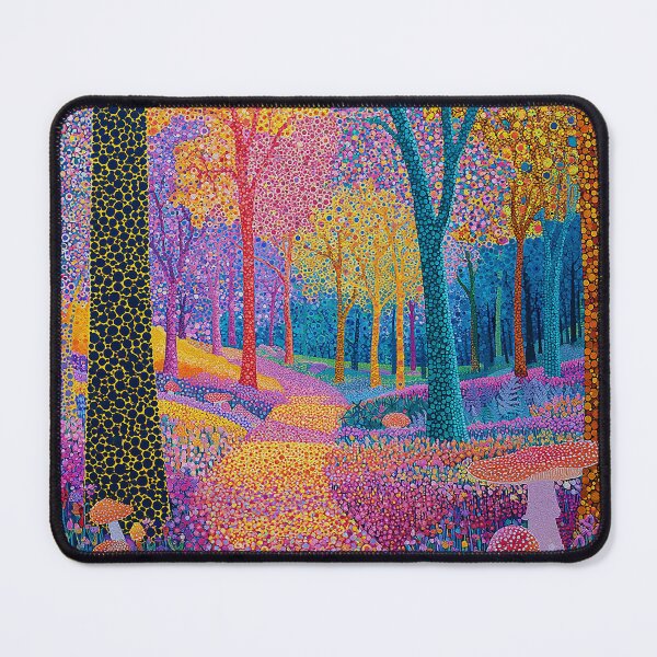 Item preview, Psychedelic Forest in Colorful Florals designed and sold by Neika Shimm Designs.