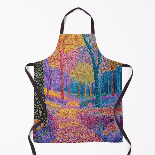Item preview, Psychedelic Forest in Colorful Florals designed and sold by Neika Shimm Designs.