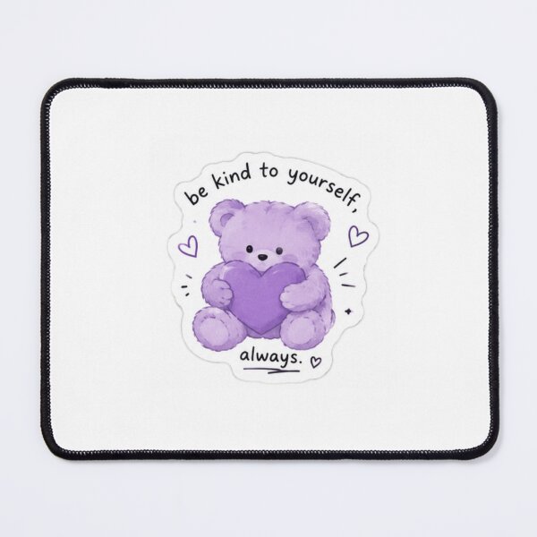 Item preview, Always Be Kind To Yourself Bear Sticker designed and sold by Snikdha.