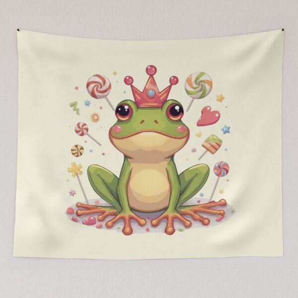 Item preview, Candy Frog Kawaii Sticker designed and sold by Stylestickers55.