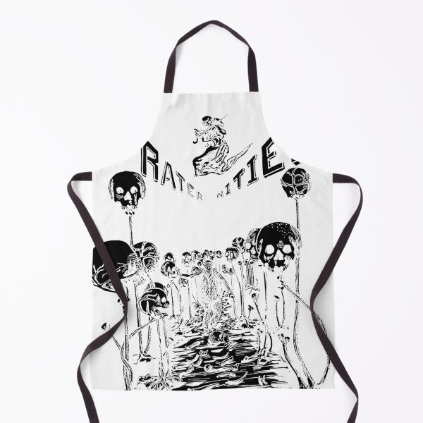 Item preview, Fraternities - 1908 Skull Art Illustration (BLACK) designed and sold by Mustang Mercantile.