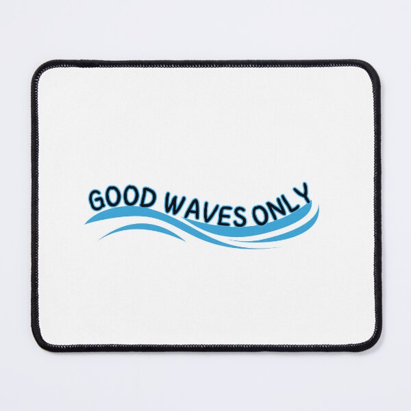 Item preview, Good Waves Only – Coastal Summer Typography designed and sold by alaa9898.