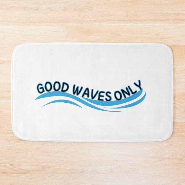 Item preview, Good Waves Only – Coastal Summer Typography designed and sold by alaa9898.