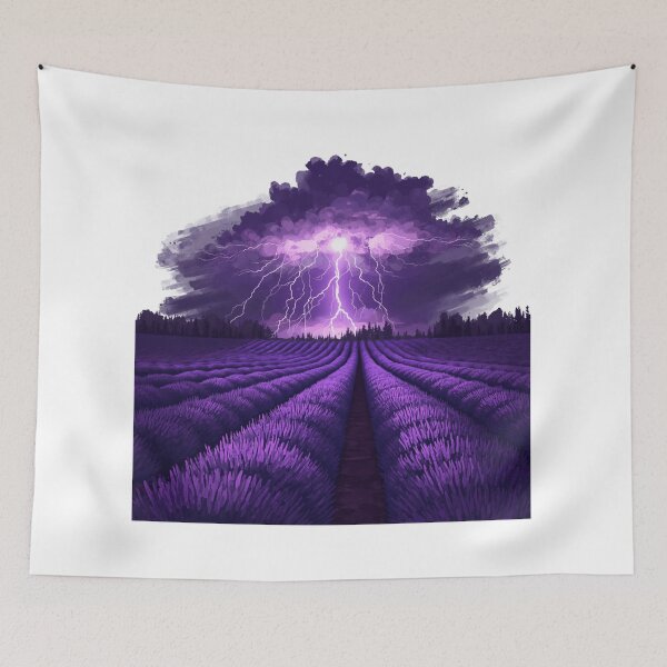 Item preview, Lavender Storm designed and sold by catcurio.