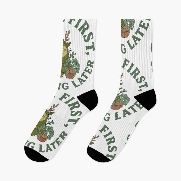 Item preview, Coffee First, Sprouting Later - Forest Spirit Morning Routine designed and sold by LeshanArt.