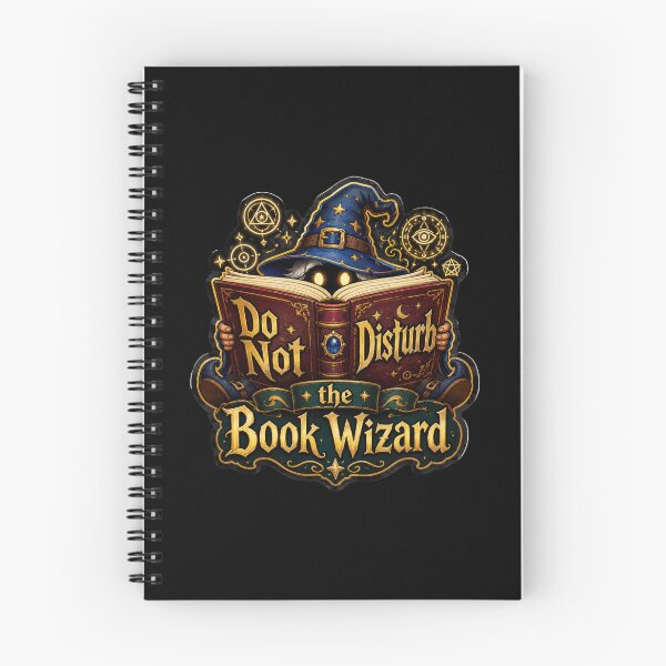 Item preview, Do Not Disturb the Book Wizard Fantasy Sticker  designed and sold by Sketchlegacy.