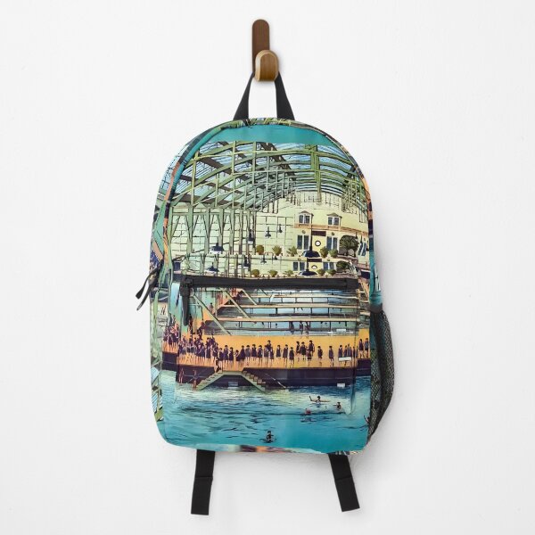 Item preview, Sutro Baths Vintage San Francisco Bath House designed and sold by Jon-Baran.