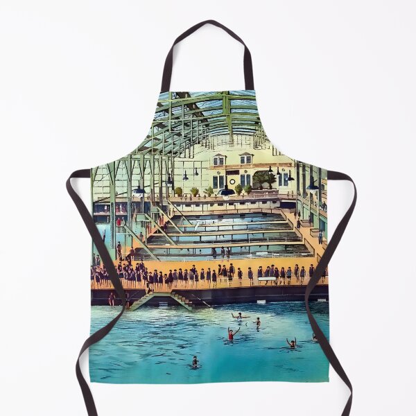 Item preview, Sutro Baths Vintage San Francisco Bath House designed and sold by Jon-Baran.