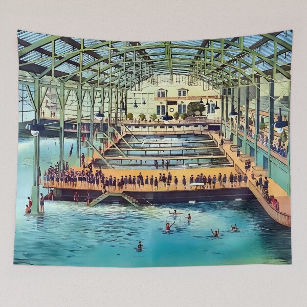 Item preview, Sutro Baths Vintage San Francisco Bath House designed and sold by Jon-Baran.