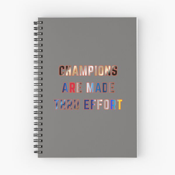 Item preview, Champions are Made Thru Effort #5 designed and sold by Holy JM Designs.