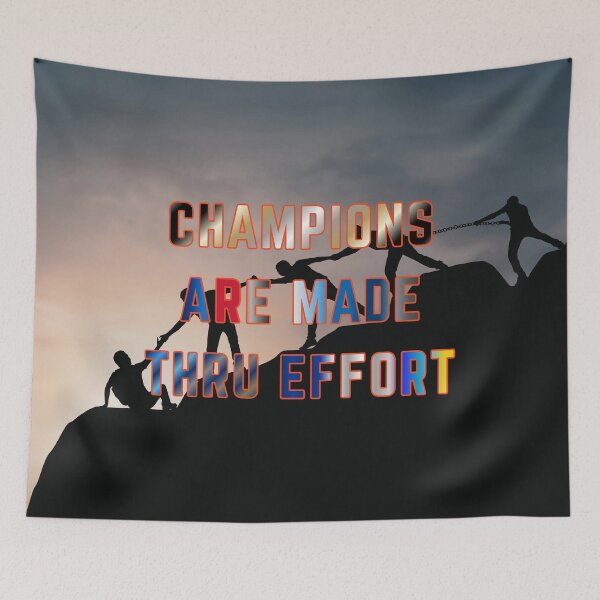 Item preview, Champions are Made Thru Effort #5 designed and sold by Holy JM Designs.