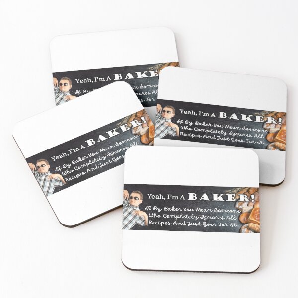 Item preview, Bad Baker Bumper Sticker designed and sold by anythingbutbroicism.