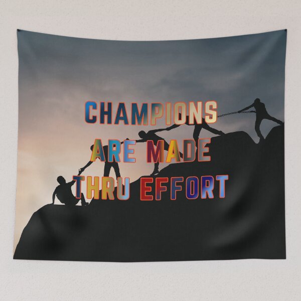 Item preview, Champions are Made Thru Effort #2 designed and sold by Holy JM Designs.