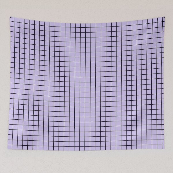 Item preview, Minimalist Lilac Grid Phone Case for Girls | Soft Purple Checkered Journal for Students | Light Lavender Grid Pattern Blanket for Mom | Purple Checkerboard Tote Bag for Teachers designed and sold by VivaFy.