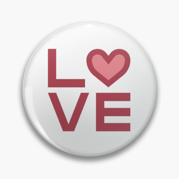Item preview, LOVE Heart Typography Design designed and sold by PixelVibe Art.