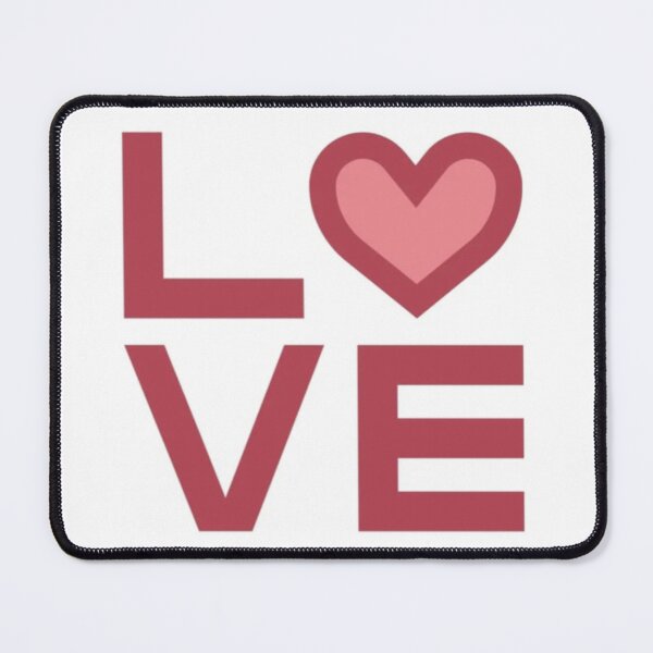 Item preview, LOVE Heart Typography Design designed and sold by PixelVibe Art.