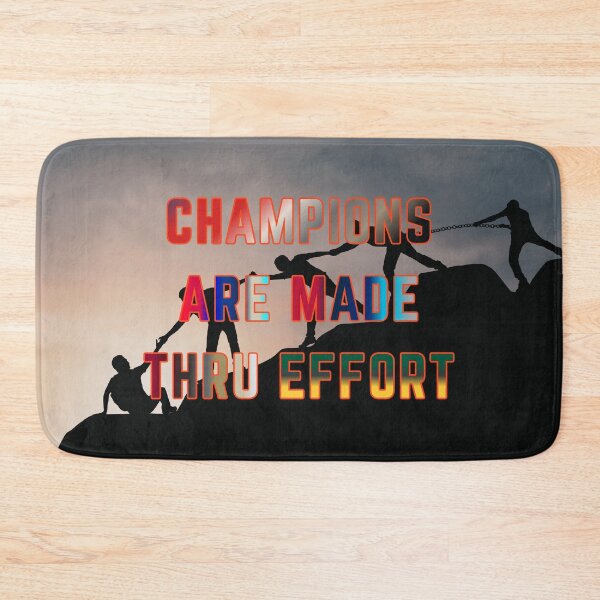 Item preview, Champions are Made Thru Effort #1 designed and sold by Holy JM Designs.