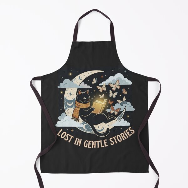 Item preview, Lost in Gentle Stories – Cozy Cat Moon Design designed and sold by Dogandesighn.