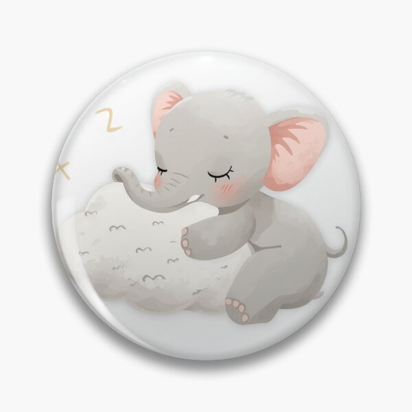 Item preview, Sleepy Baby Elephant designed and sold by veynorastudio.