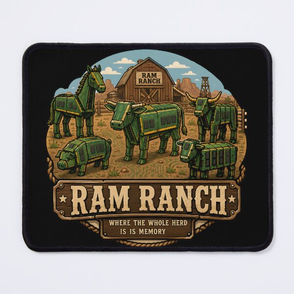 Item preview, RAM Ranch Memory Herd designed and sold by aistrokeofart.