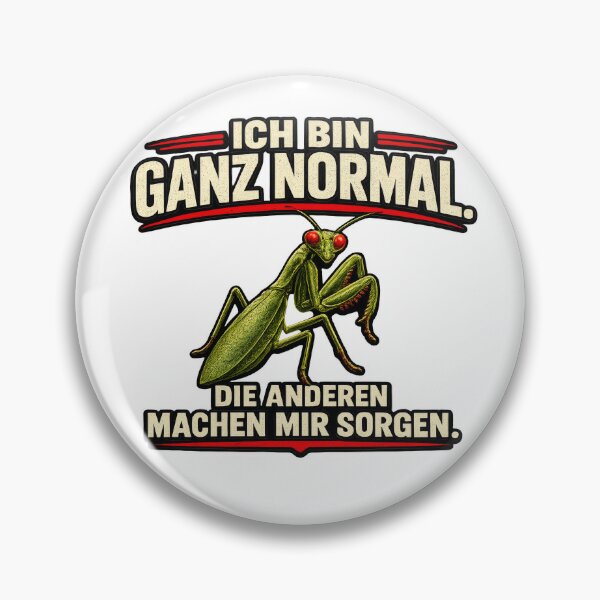 Item preview, I'm Perfectly Normal, The Others Worry Me | Funny Praying Mantis Shirt designed and sold by Daagath.