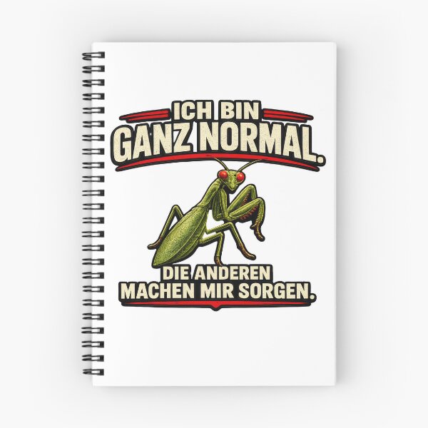 Item preview, I'm Perfectly Normal, The Others Worry Me | Funny Praying Mantis Shirt designed and sold by Daagath.