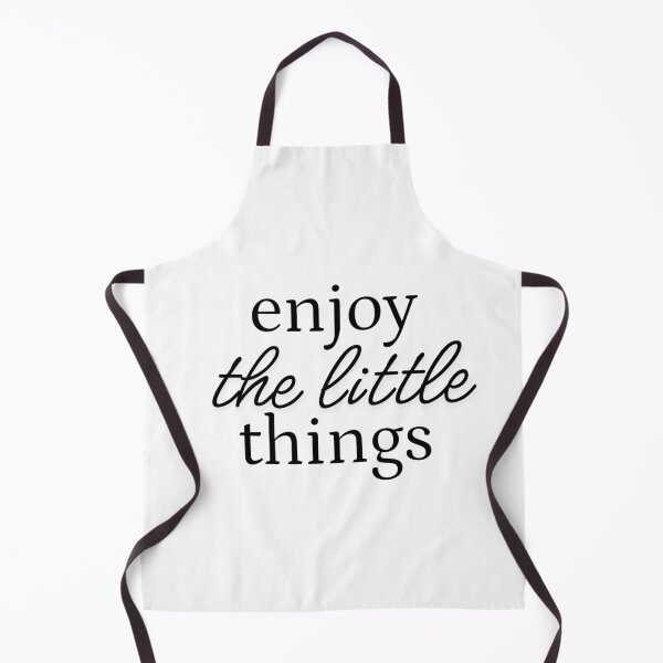 Item preview, "Enjoy the little things" sticker designed and sold by Olive Thread Co..