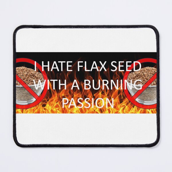 Item preview, Flaxseed Hatred Bumper Sticker designed and sold by anythingbutbroicism.