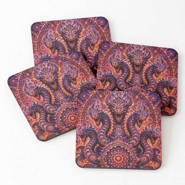 Item preview, Fractal Mandala Five Headed Hydra designed and sold by hyperbeast store.