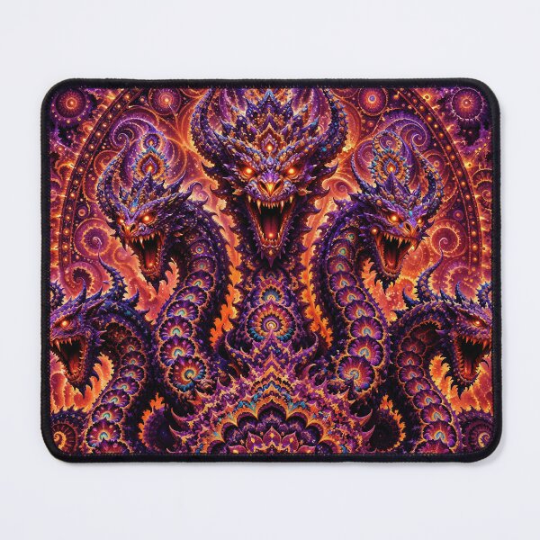 Item preview, Fractal Mandala Five Headed Hydra designed and sold by hyperbeast store.