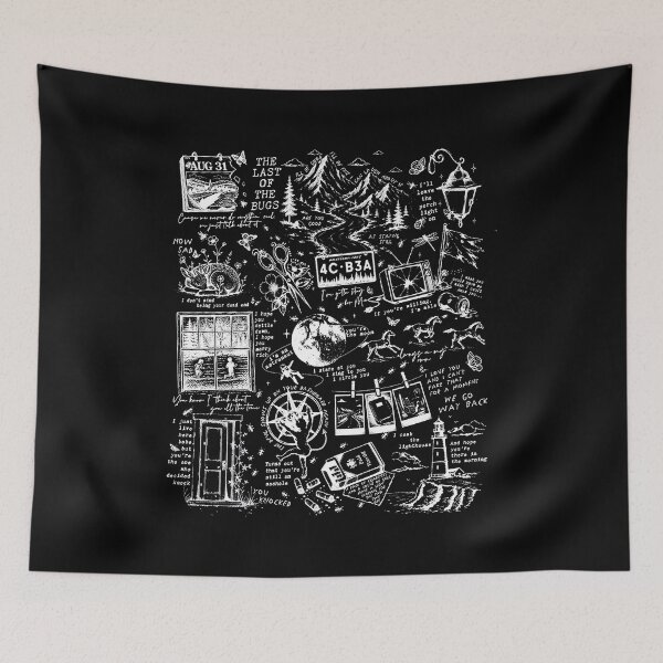 Item preview, Downfall The Great Divide Tour Album Cover Quotes Fan Art designed and sold by AngieHouckOne.