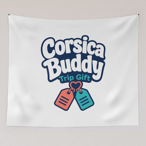 Item preview, Corsica Buddy Travel Gift designed and sold by pirminio.