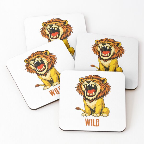 Item preview, Fierce Wild Roaring Lion Streetwear Graphic designed and sold by ROARSOME DESiGNS.