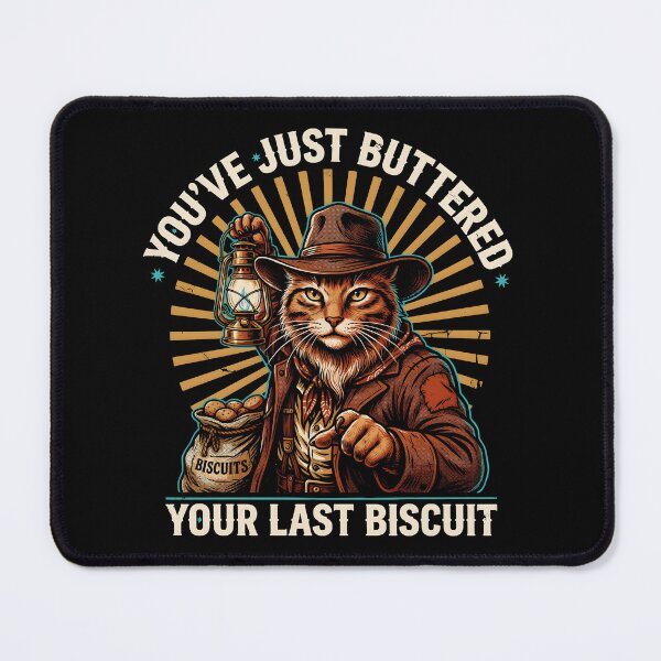 Item preview, You've Just Buttered Your Last Biscuit Funny Cowboy Southern Western Humor designed and sold by Redgiant87x.