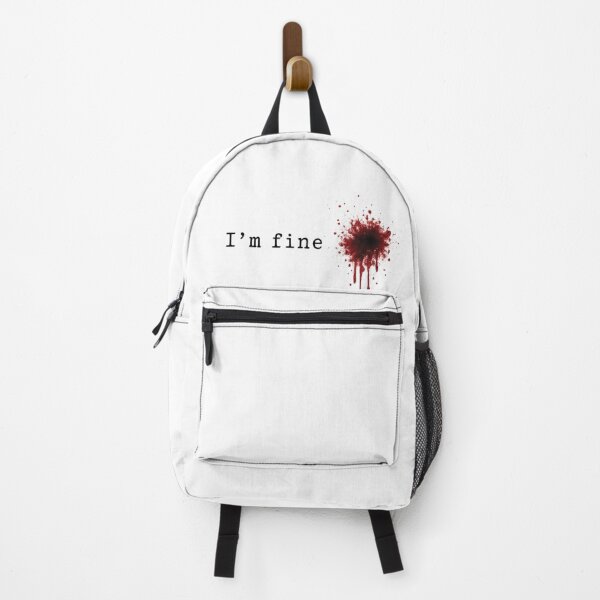 Item preview, I'm Fine Dark Sarcastic Statement designed and sold by mansourhamid.