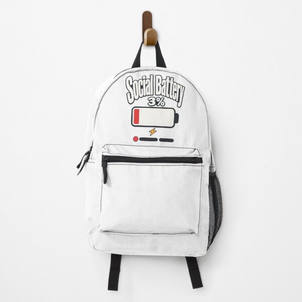 Item preview, Social Battery 3 percent Humor designed and sold by pirminio.