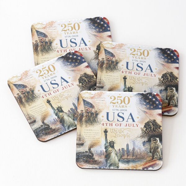 Item preview, Stamp 250 years USA designed and sold by Talpha.