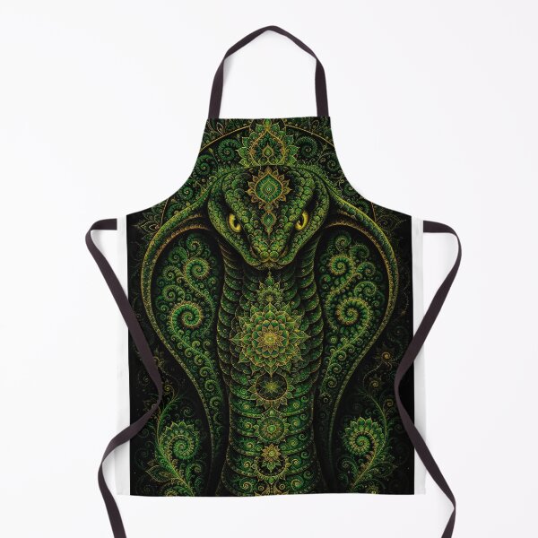 Item preview, Fractal Mandala Green Cobra designed and sold by hyperbeast store.