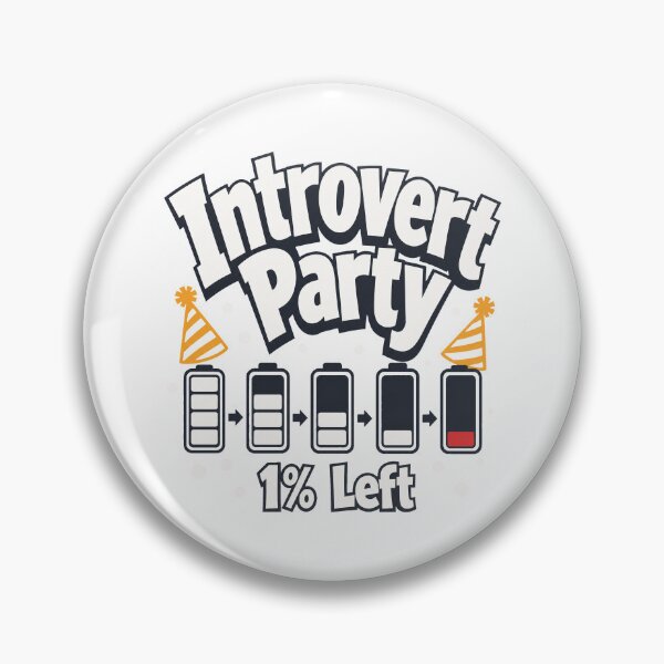 Item preview, Introvert party: 1 percent left designed and sold by pirminio.