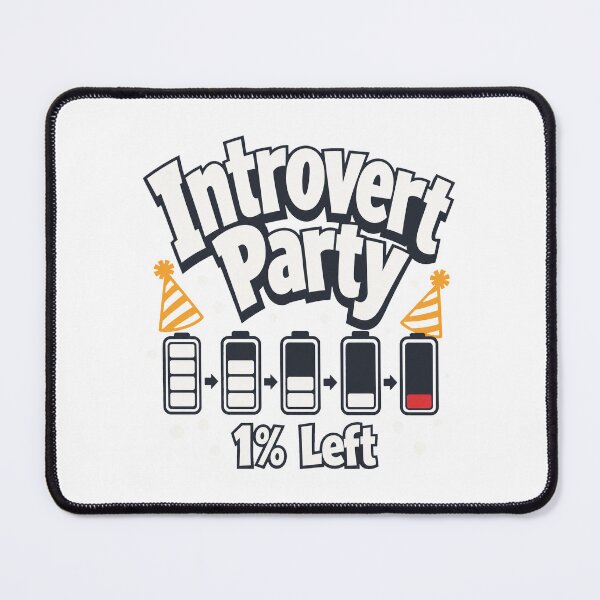 Item preview, Introvert party: 1 percent left designed and sold by pirminio.