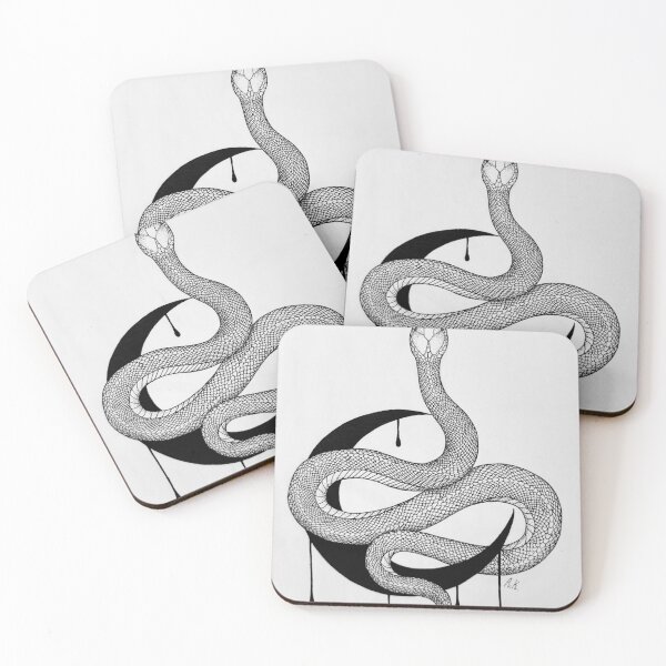Item preview, Snake and Moon designed and sold by Darkrai4813.