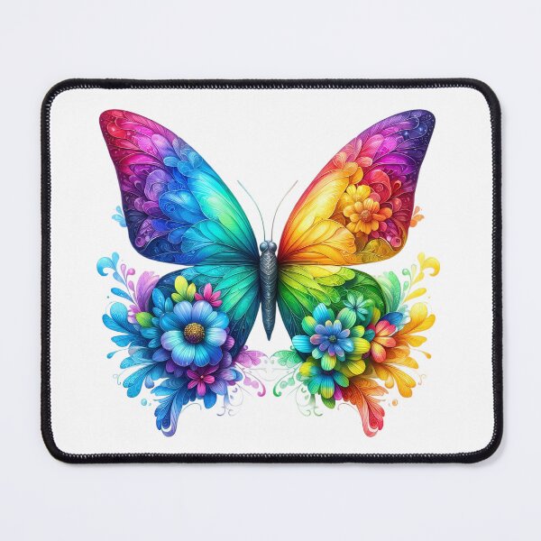 Item preview, Rainbow Blossom Butterfly designed and sold by EvaKlein68.